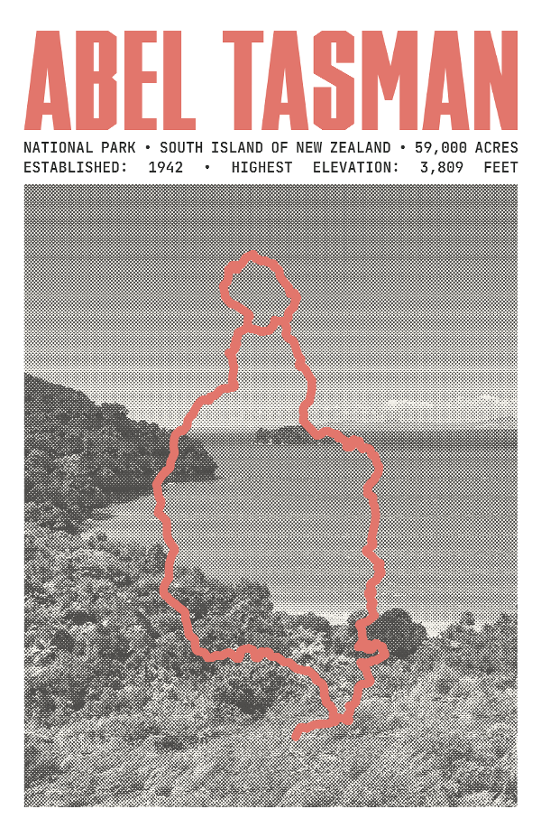 Abel Tasman National Park Poster