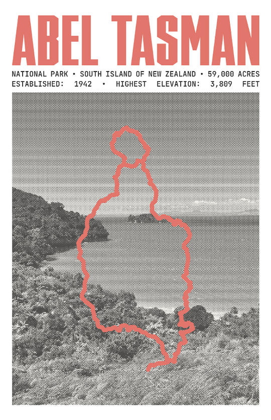 Abel Tasman National Park Poster