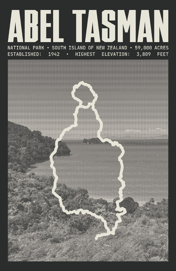 Abel Tasman National Park Poster