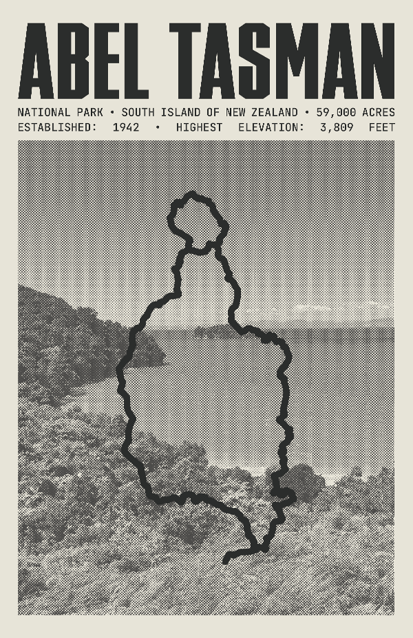 Abel Tasman National Park Poster