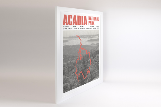 Acadia National Park Poster