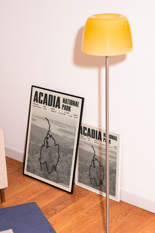 Acadia National Park Poster