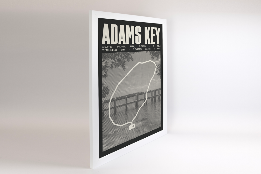 Adams Key Loop Poster | Biscayne National Park Prints