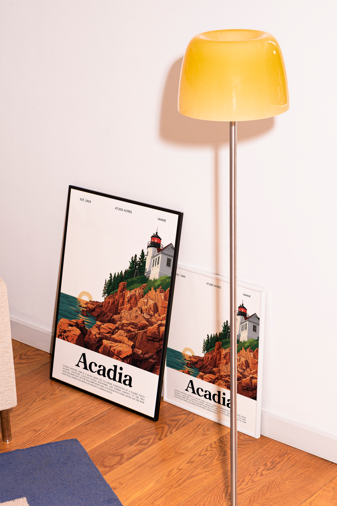 Acadia National Park Animated Poster