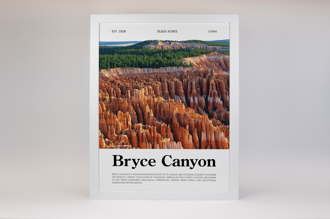 Bryce Canyon National Park Animated Poster