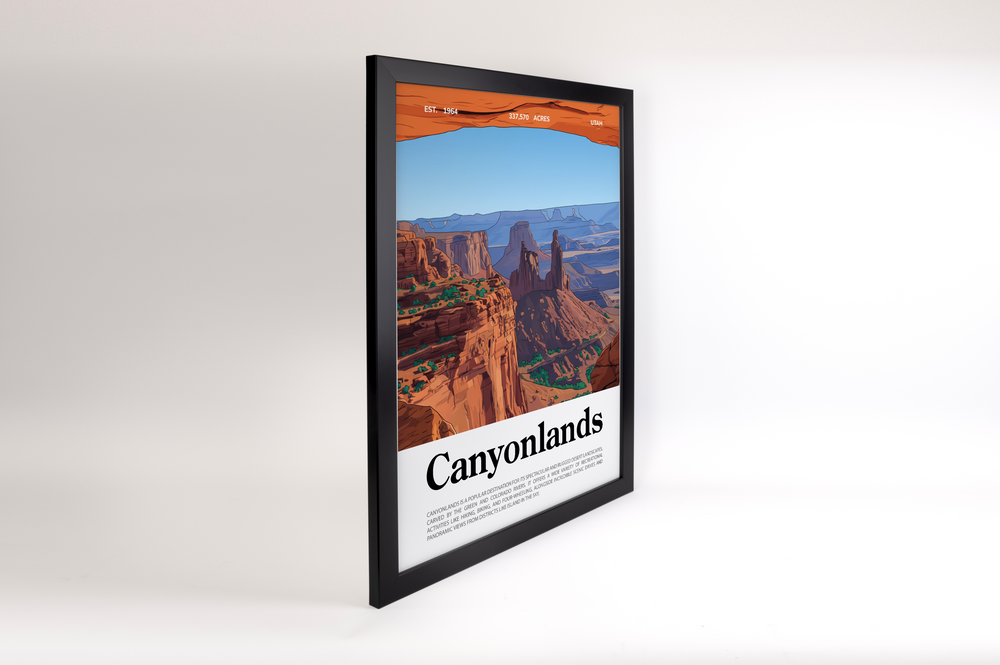 Canyonlands National Park Animated Poster