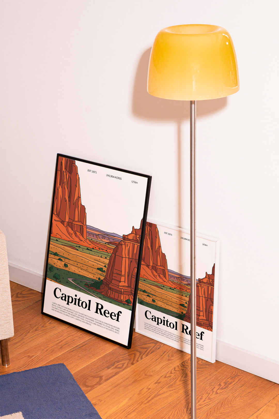 Capitol Reef National Park Animated Poster