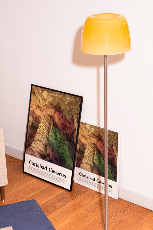 Carlsbad Caverns National Park Animated Poster