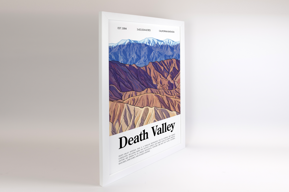 Death Valley National Park Animated Poster