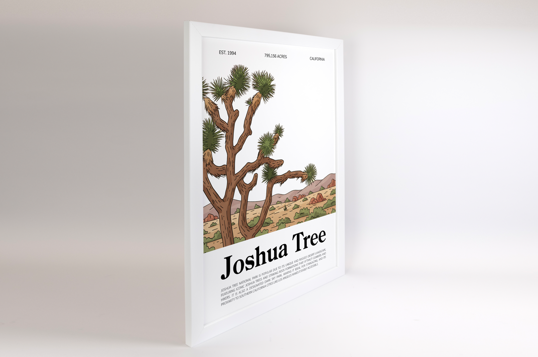 Joshua Tree National Park Animated Poster