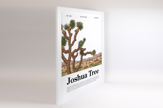 Joshua Tree National Park Animated Poster