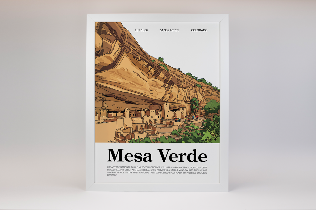 Mesa Verde National Park Animated Poster