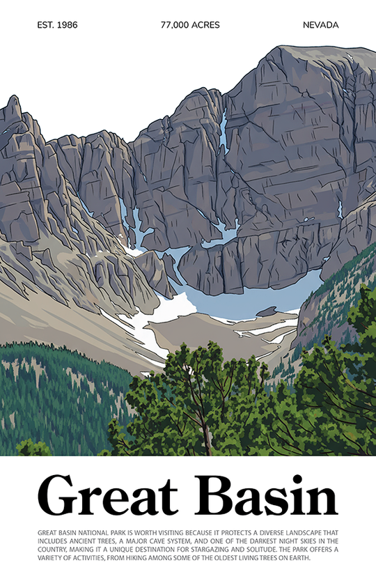 Great Basin National Park Animated Poster