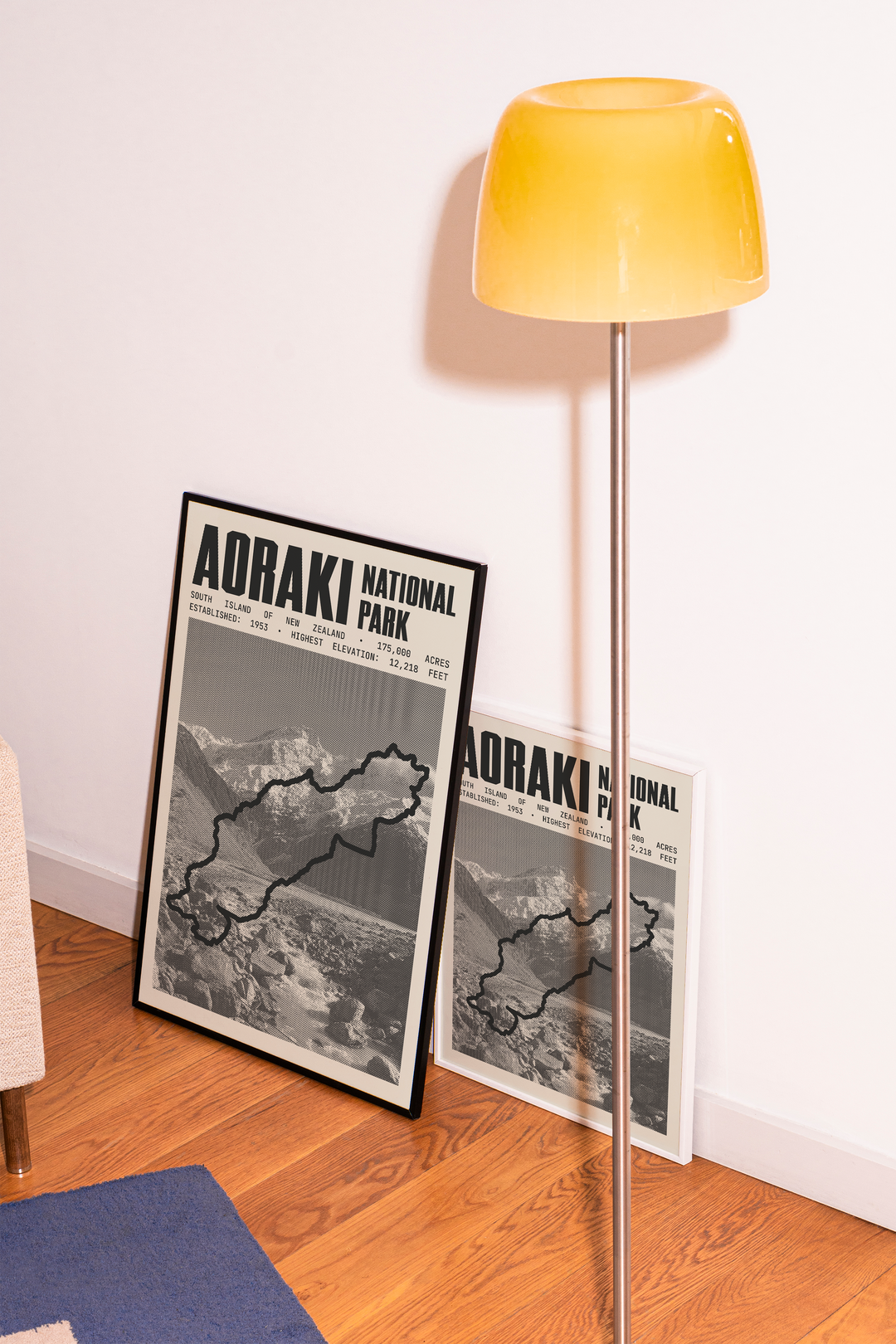 Aoraki Mount Cook National Park Poster