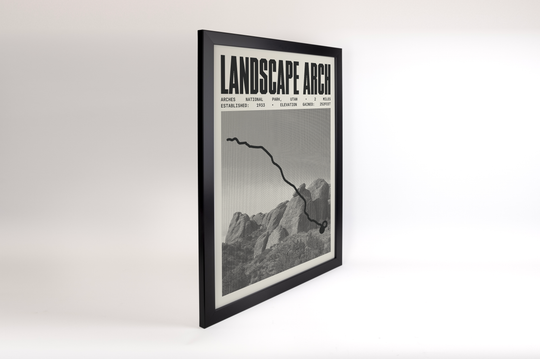 Landscape Arch Poster | Arches National Park Prints