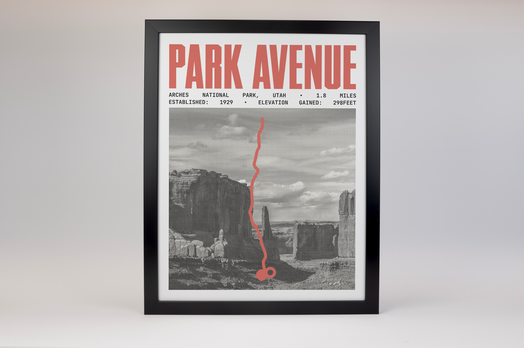 Park Avenue Poster | Arches National Park Prints