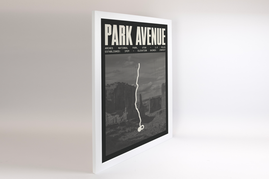 Park Avenue Poster | Arches National Park Prints