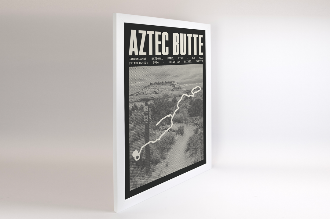 Aztec Butte Trail Poster | Canyonlands National Park Prints