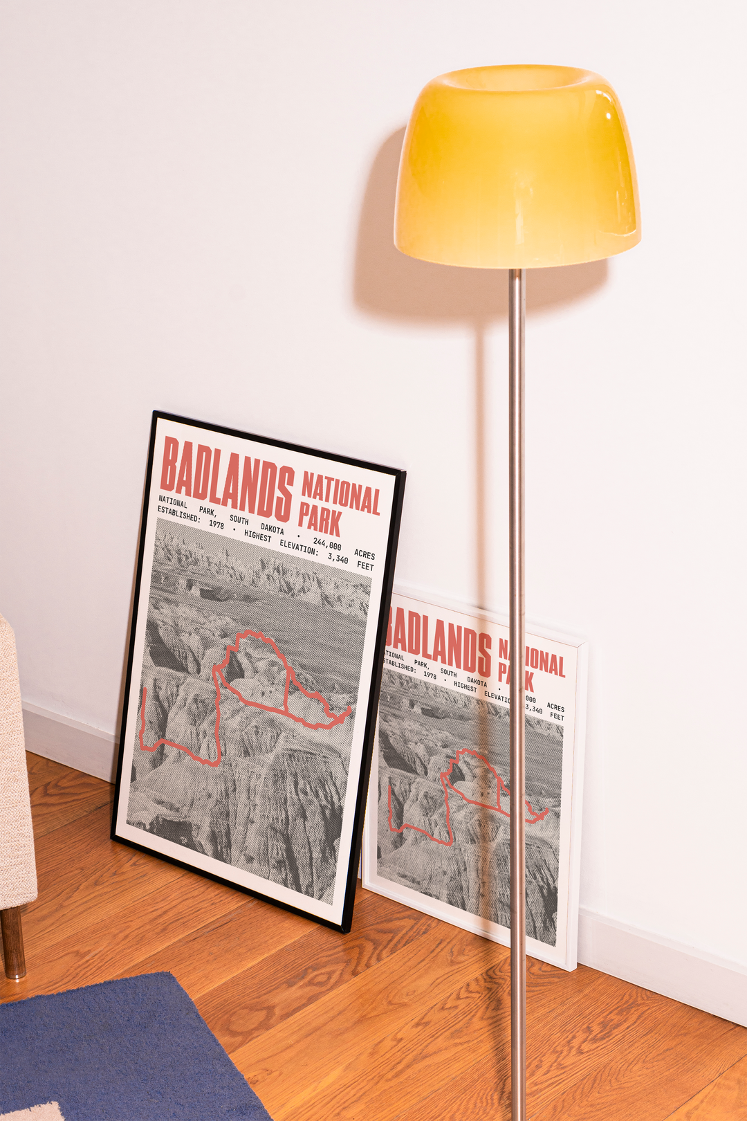 Badlands National Park Poster