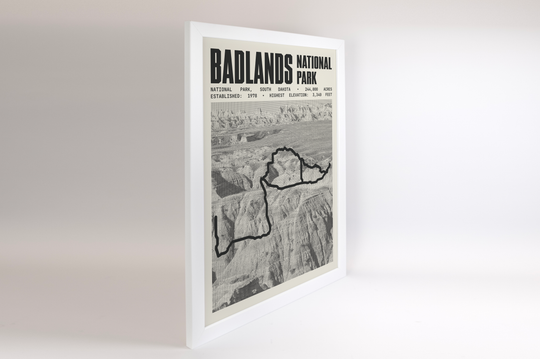 Badlands National Park Poster
