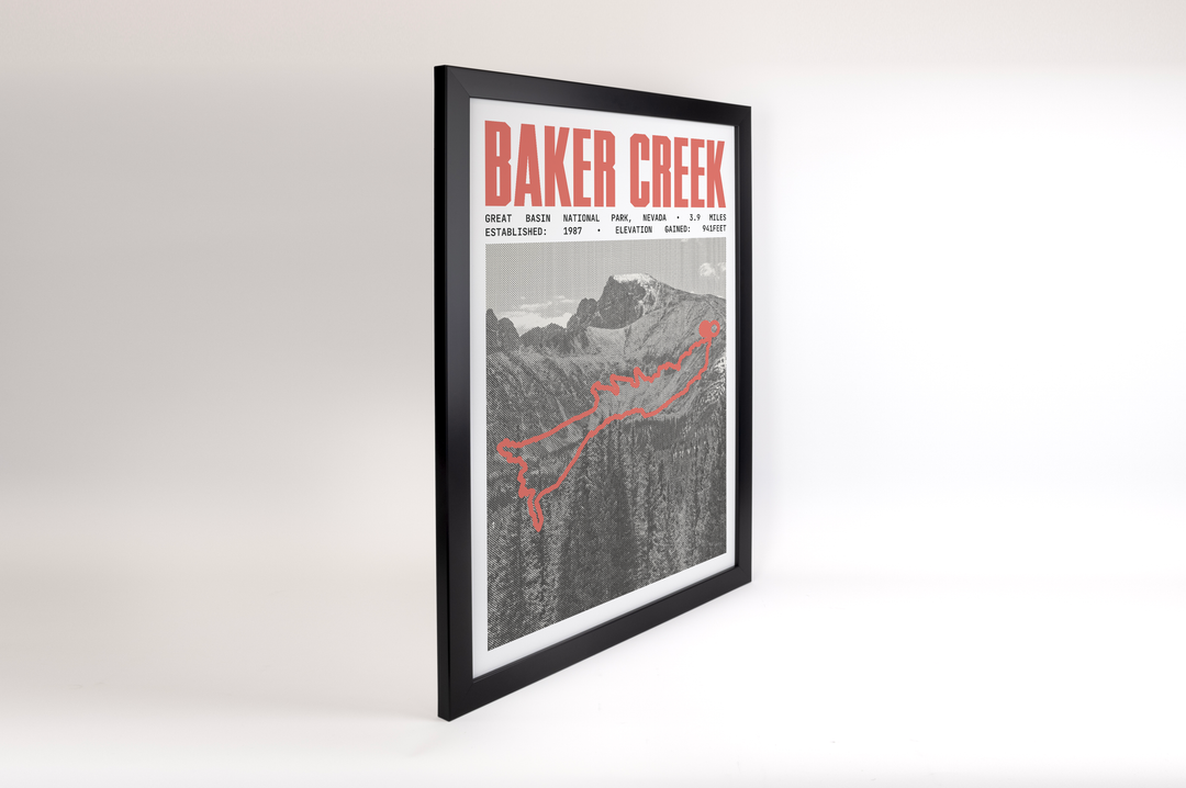 Baker Creek Loop Poster | Great Basin National Prints