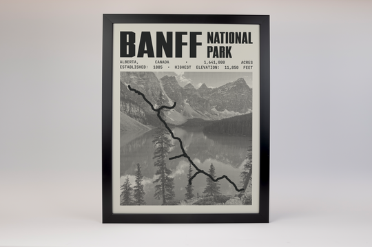 Banff National Park Poster
