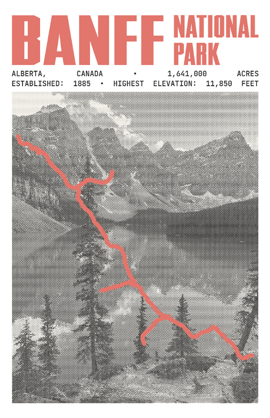 Banff National Park Poster