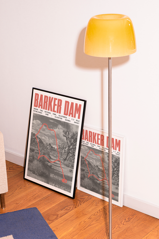 Barker Dam Poster | Joshua Tree National Park Prints