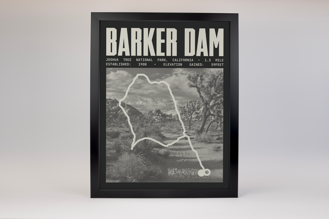 Barker Dam Poster | Joshua Tree National Park Prints