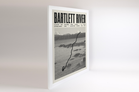 Bartlett River Trail Poster | Glacier Bay National Park Prints