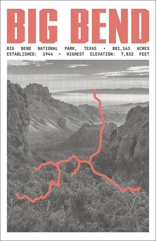 Big Bend National Park Poster