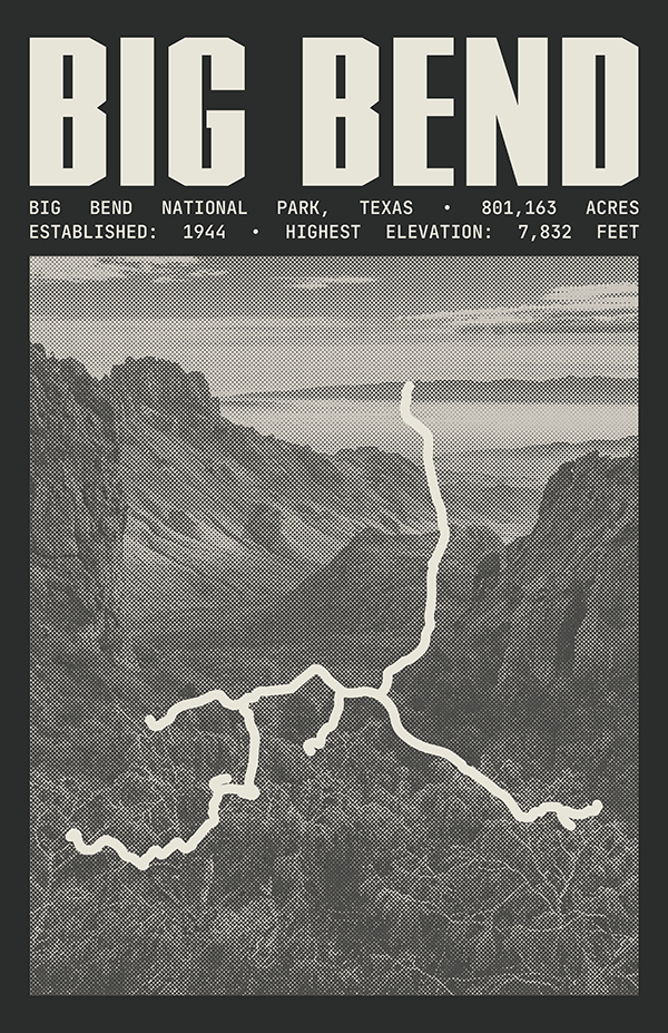 Big Bend National Park Poster