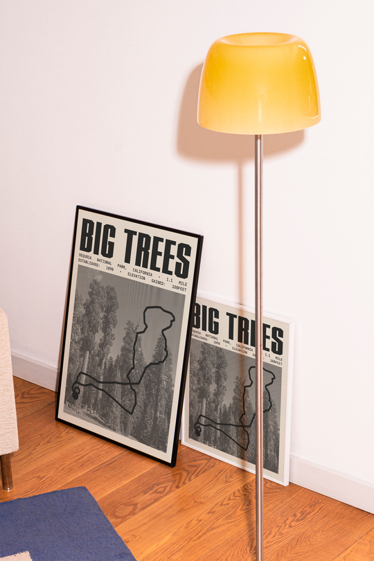 Big Trees Trail Poster | Sequoia National Park Prints