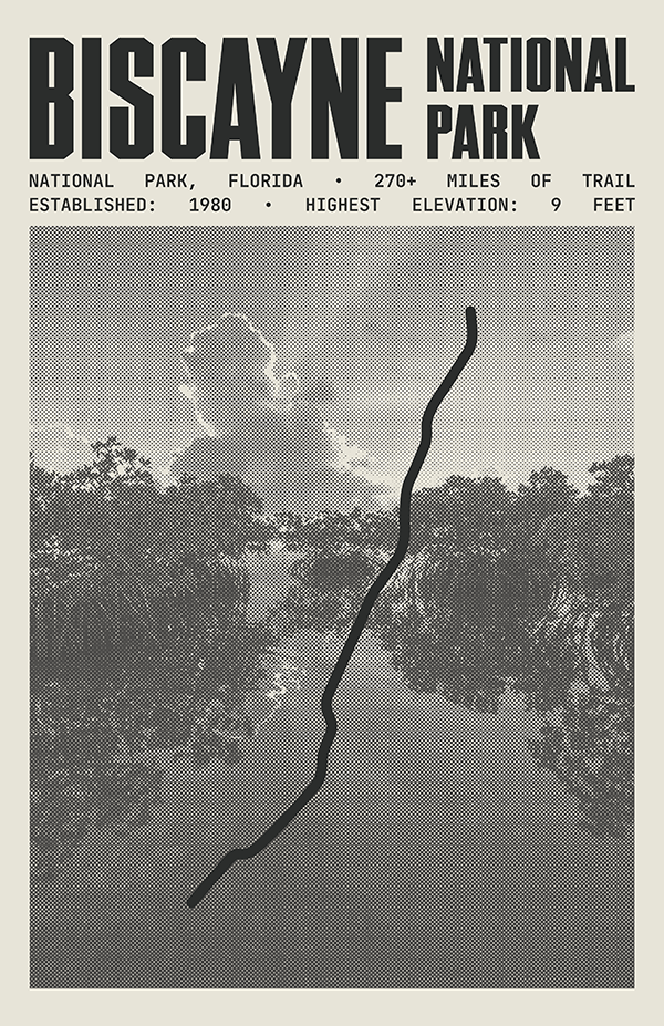 Biscayne National Park Poster