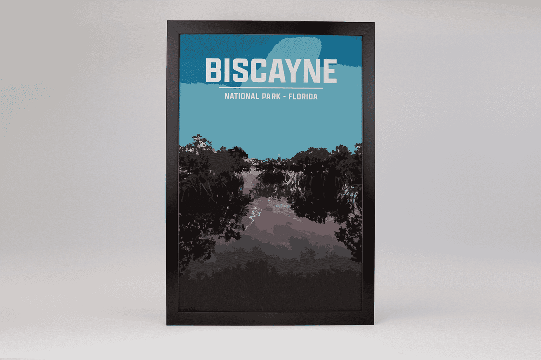 Biscayne National Park Print | Vintage Style