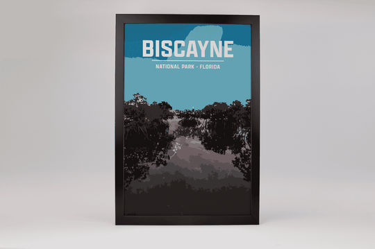 Biscayne National Park Print | Vintage Style