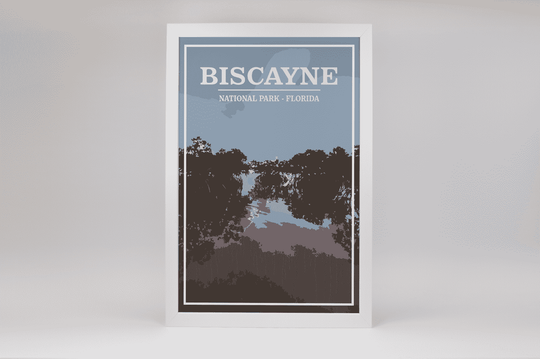 Biscayne National Park Print | Vintage Style