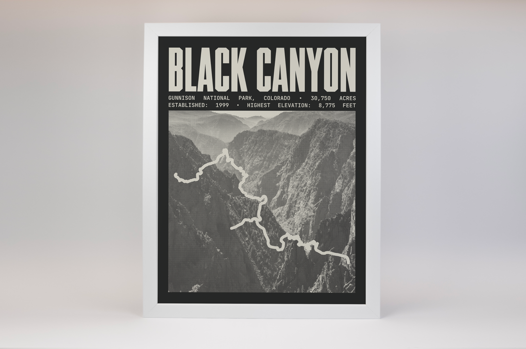 Black Canyon of the Gunnison National Park Poster