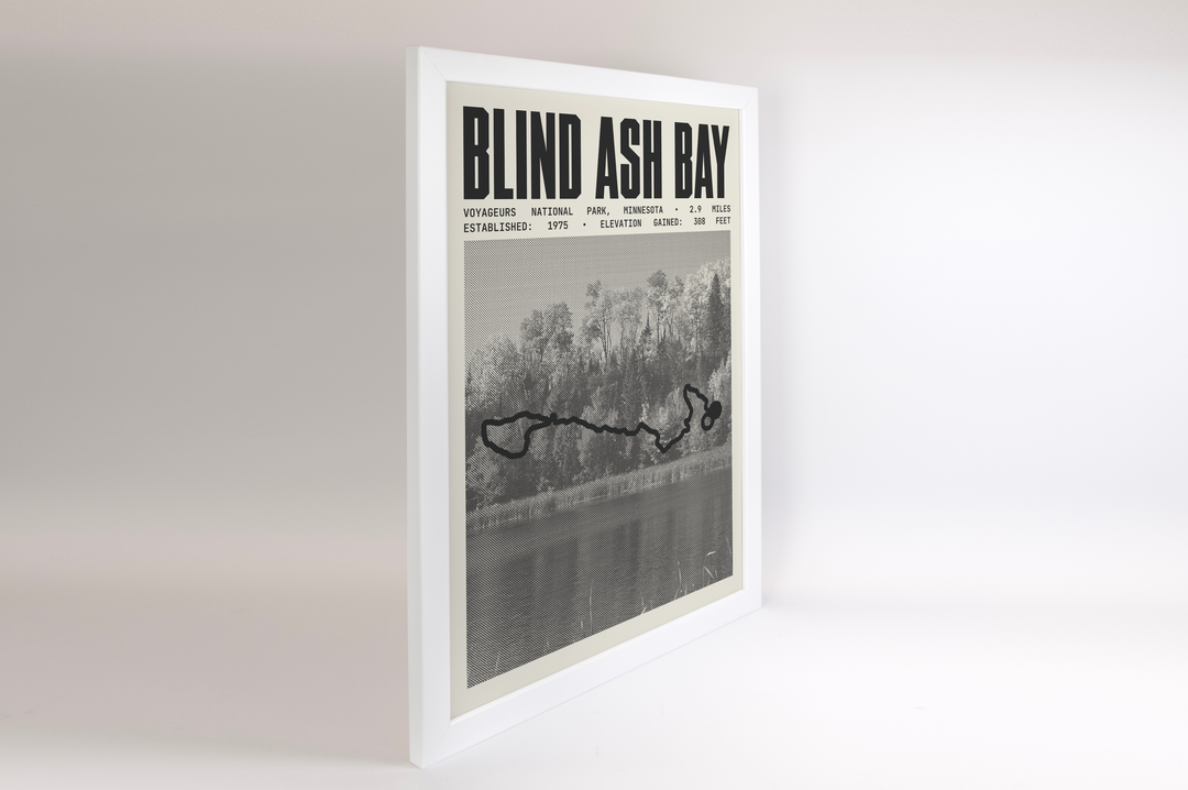 Blind Ash Bay Trail Poster | Voyageurs National Park Prints