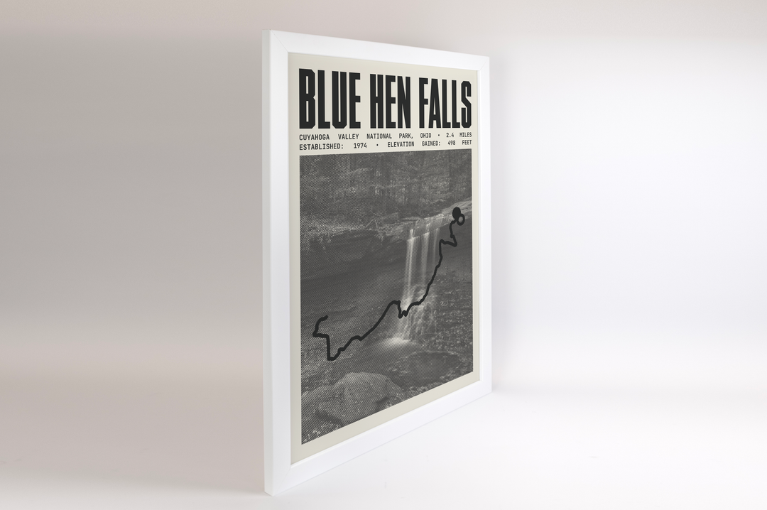 Blue Hen Falls Poster | Cuyahoga Valley National Park Prints