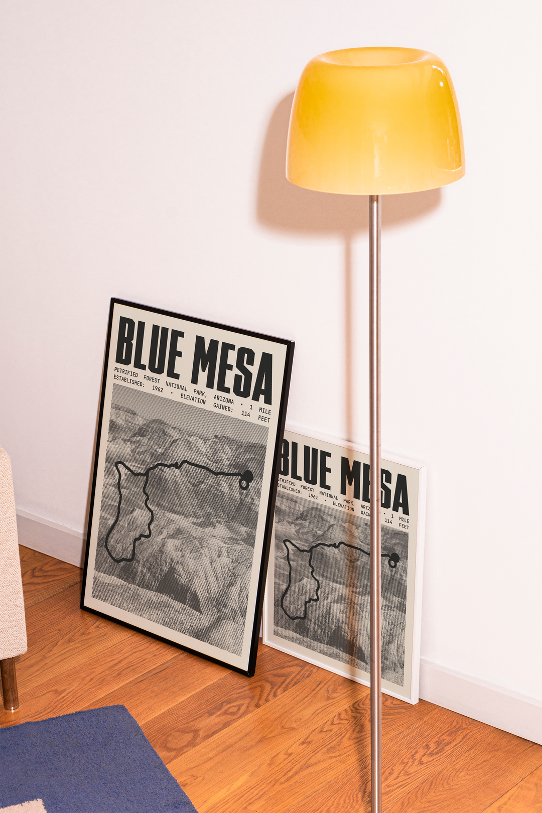 Blue Mesa Trail Poster | Petrified Forest National Park Prints