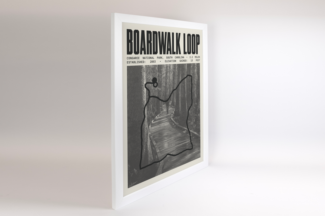 Boardwalk Loop Poster | Congaree National Park Prints