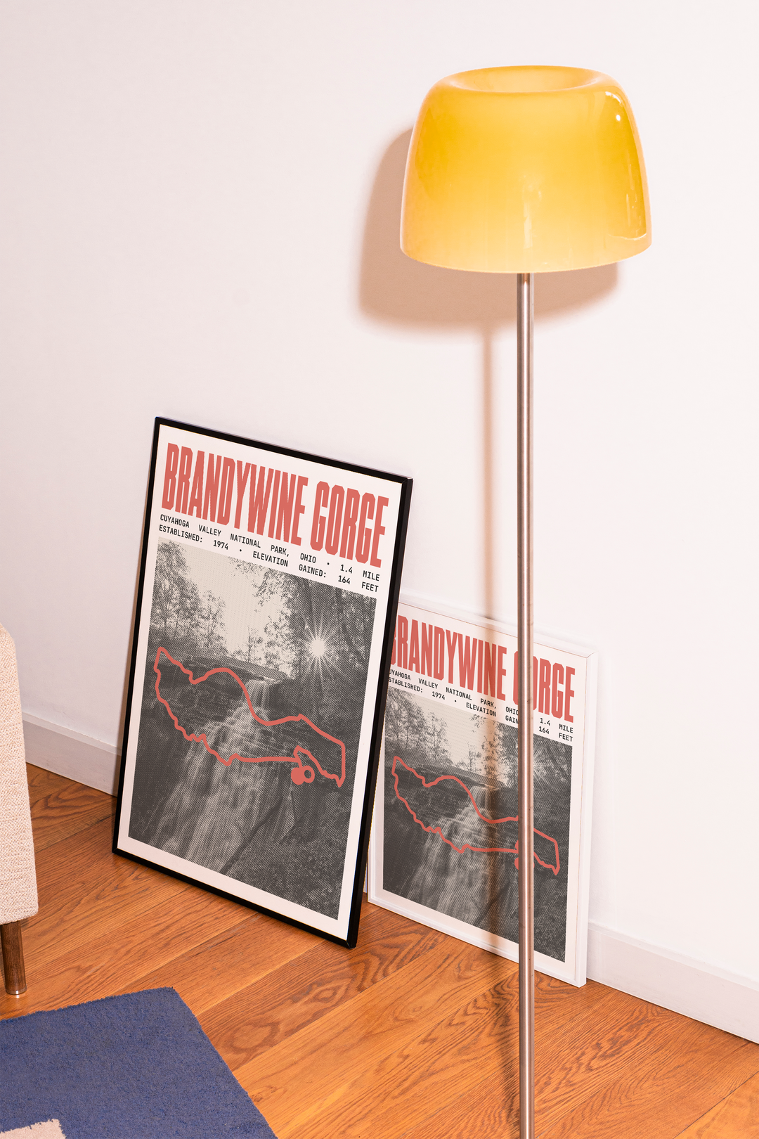 Brandywine Gorge Trail Poster | Cuyahoga Valley National Park Prints