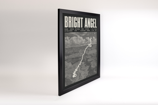 Bright Angel Trail Poster | Grand Canyon National Park Prints