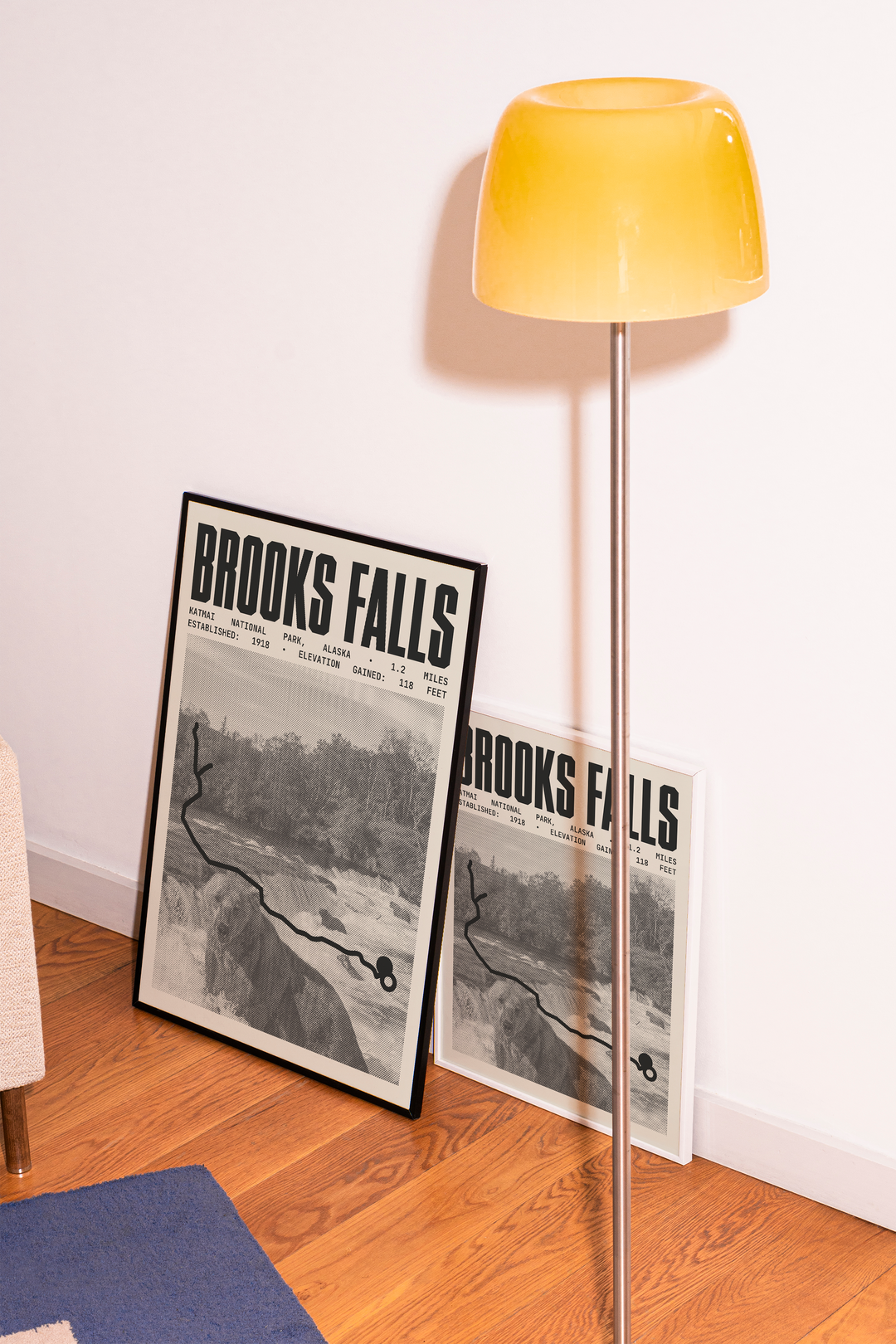 Brooks Falls Trail Poster | Katmai National Park Prints