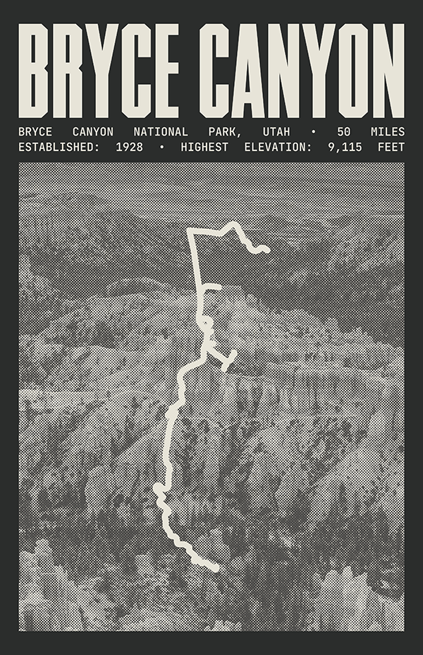 Bryce Canyon National Park Poster