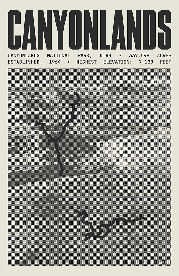 Canyonlands National Park Poster