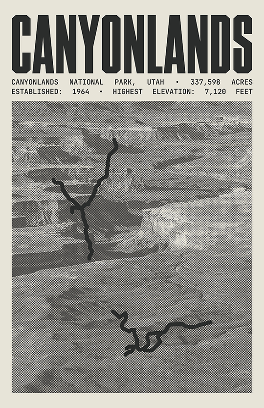 Canyonlands National Park Poster