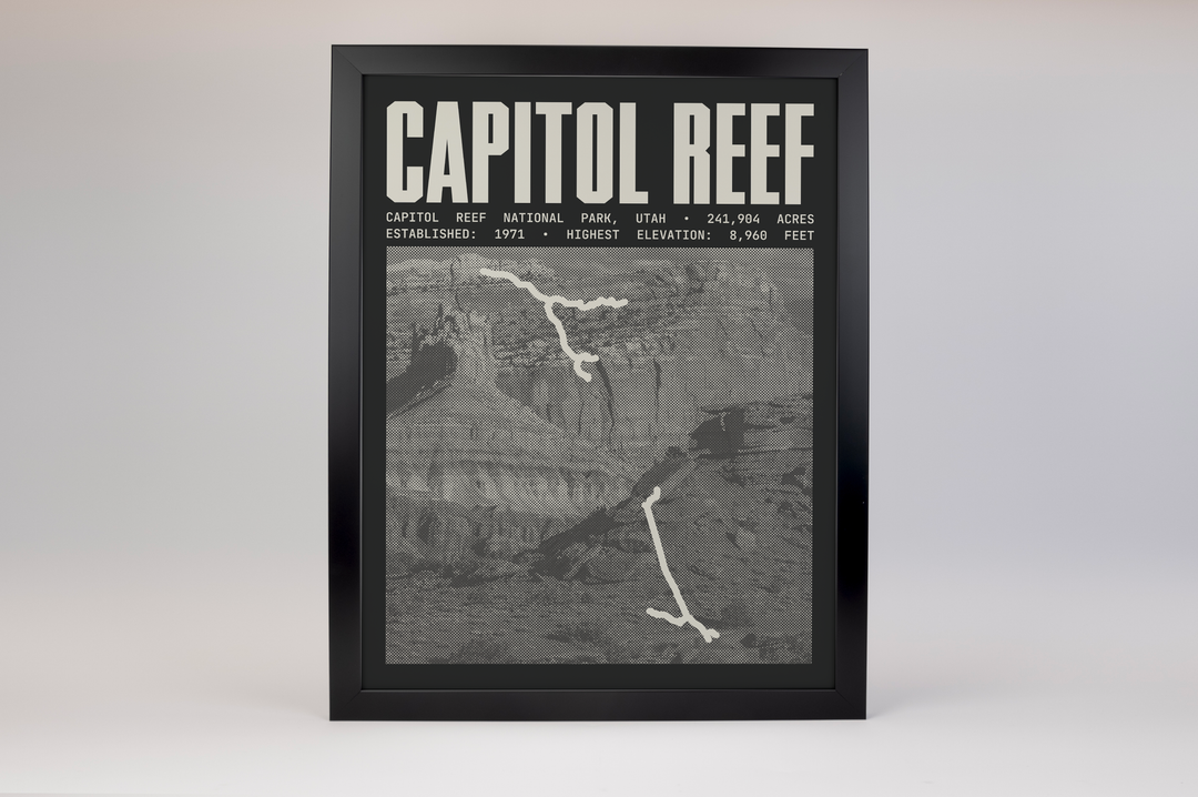 Capitol Reef National Park Poster