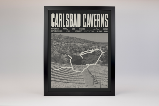 Carlsbad Caverns National Park Poster